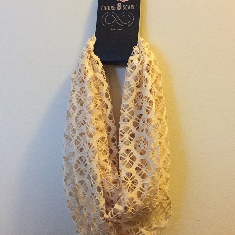 Brand new! Cream infinity scarf